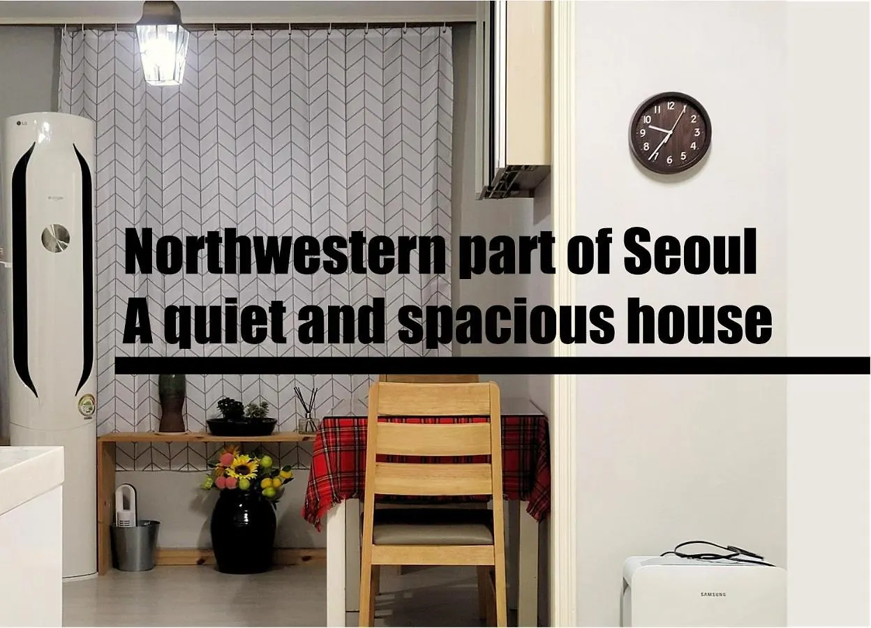 Northwestern Of Seoul A Quiet And Spacious House